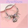 Hunter Witch Girl Group Kpop Bracelet With Rhinestone Pendant For Women And Men