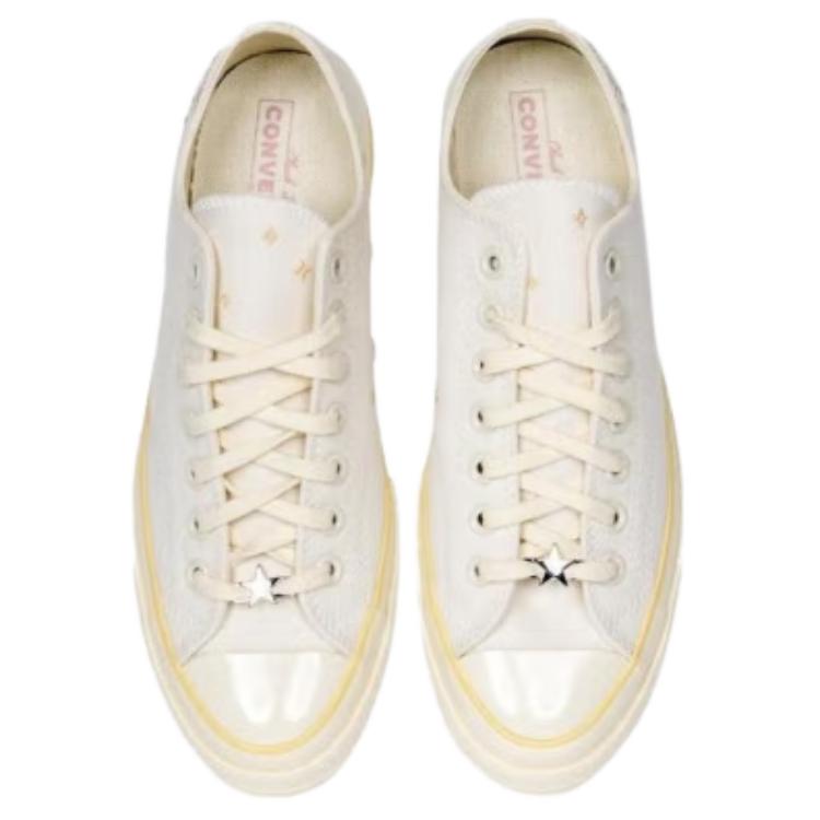 Converse 1970s Comfortable and Versatile Low-Top Canvas Shoes Unisex Beige