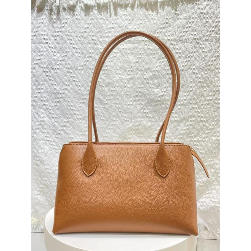 Niche Row Bag Leather Women's Bag Minimalist Style Large Capacity Tote Bag Shoulder Bag Armpit Bag Tote Handbag