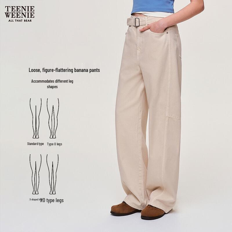 Teenie Weenie Women's Cartoon Bear Jeans