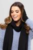 Scarf*05 Women' Winter Black Color