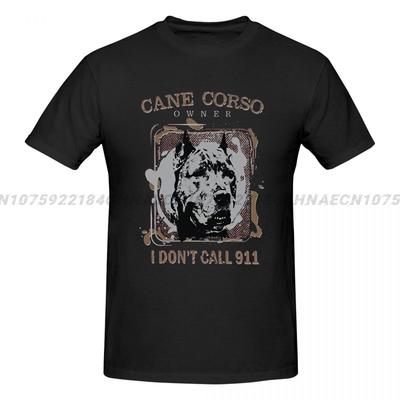 Graphic Cane Corso Italian Mastiff T-shirt Plus Sizes S-5xl Cotton Awesome Super Gents Tshirts Clothing Tee Tops