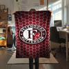 1PC Feyenoord Patterned Flannel Blanket Suitable For All Seasons for Home Decor Warmth and Comfort Gifts Holiday Present