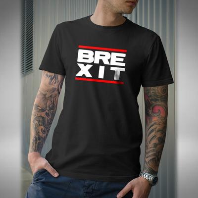 T-shirt da uomo Brexit Divertente Unione Europea Uscita Boris