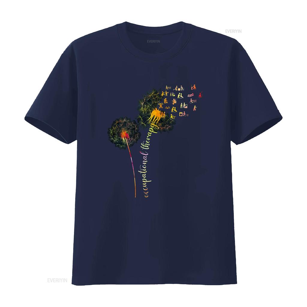 Flower Occupational Therapy Costume OT Therapist T Shirt Vintage Washed Versatile Casual Soft Stylish Unisex Designer Clothes