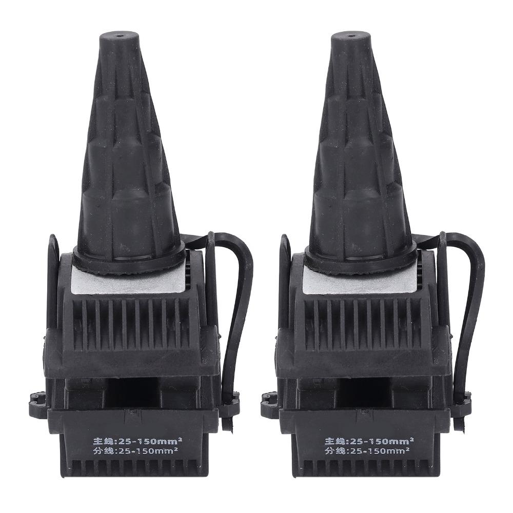 2PCS JJC-6 Cable Connector Non Peeling 1KV Rated Insulation Piercing Connector Insulated Multi Cable Connector