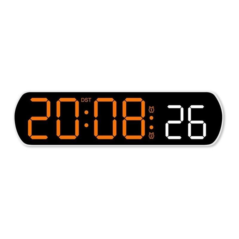 Modern Electronic Table LED Alarm Clock Feature Jump Second Temperature Display Adjusted Brightness and Countdown