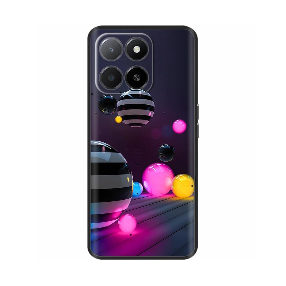 Für Honor X5B Plus Hülle Für Honor X5b 2024 Stoßfest Weiches TPU Silikon Handyhülle Für honorX5B X 5b Capa Cartoon Matt Bumper