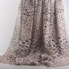 100x150cm 75D Imprimeu Leopard Șifon Material Rochie de Var cu Bretele Protecție Solară Subțire Transparentă Cădere Liberă Material Șifon Fără Șifonare