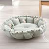 Pet Bed Ultra-thick Reusable Super Soft Comfortable Breathable Warm-keeping High Elasticity Lightweight Large Pet Dog Round Bed Kennels for Bedroom