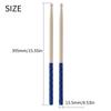 1 Pair Drumstick 5A  Anti Slip Drumstick Antiskid Drum Sticks Maple Wood Drumsticks Triangular Tip with Non Slip