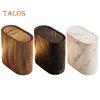 Modern Waste Basket Large Capacity Marble Pattern Trash Can Multi-Purpose Use Bathroom Narrow Small Garbage Bin with Lid