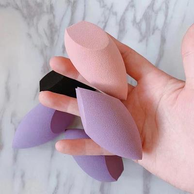 1PC Egg Shaped Powder Puff For Loose Powder Liquid Cosmetic Soft Plush Powder Puff Makeup Foundation Puff Makeup Tool