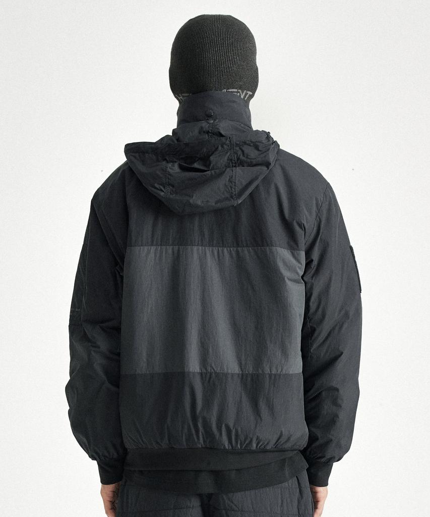 Helement Protection Hooded Padded Jacket (Black)