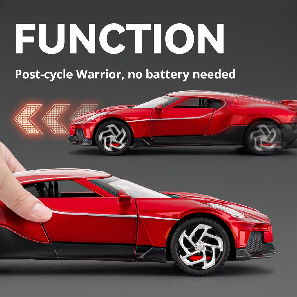 1:32 BGT Voice of the Night Exquisite Alloy Simulation Super Sports Car Toy Ornament Collectible Desktop Decoration collectible