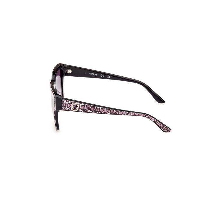 Lunettes de Soleil Guess GU00113 55/17/140 05B shiny black ACETATE SUNGLASSES WOMAN Guess GU00113 shiny black Sun glasses 55 17 140