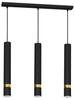 Lampa Wisząca Joker 3 Gu10 Czarny  Milagro Mlp6080