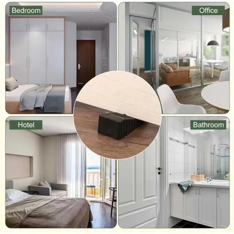Cute Safety Silicone Door Stop Stoppers Block Wedge Doorstops Door Stopper Home Office Door Rear Retainer Anti-collision Stop