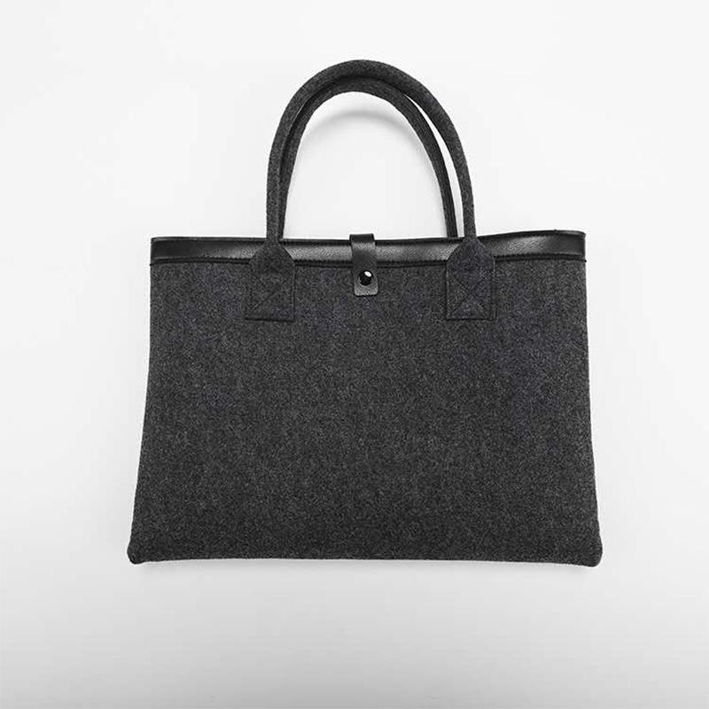 Felt Handbag: Laptop & Tablet Briefcase for Business Commute Red; Customer Service