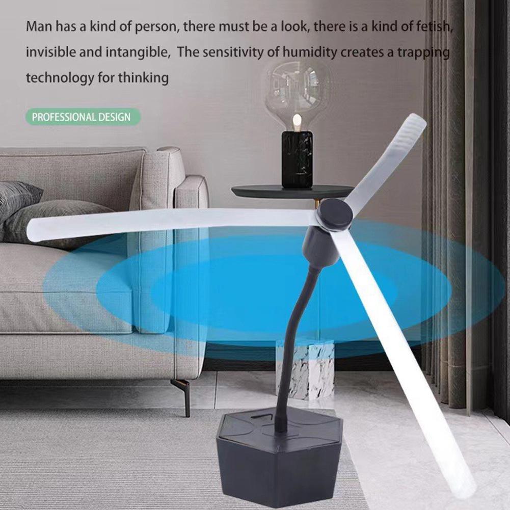 Flexible Fly Repellent Fan Mosquito Insect Repellent Fan Waterproof Food Spinning Fan for Barbecues Kitchen Restaurants