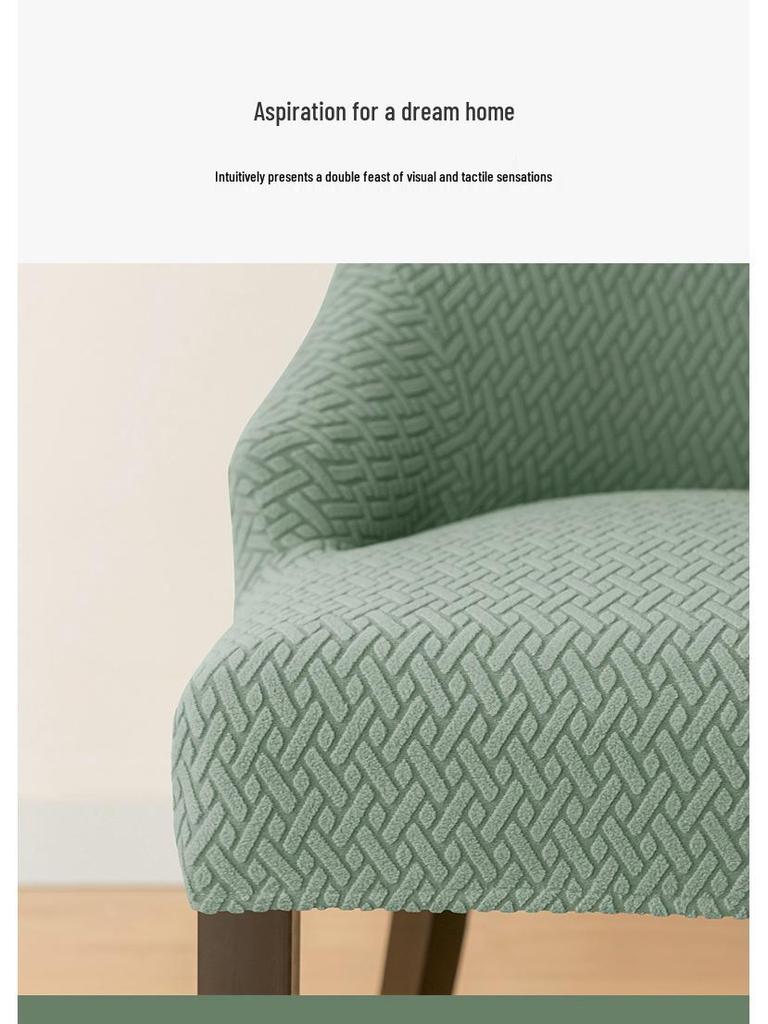 Thickened Jacquard Non-slip Chair and Table Cover for Home, Hotel, or Restaurant Dining.