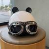 Retro Half Helmet Lightweight Summer Electric Vehicle Helmet Hard Hat Unisex