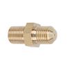 4AN Oil Inlet Feed Adapter with 1.0mm Restrictor for GT28 GT30 GT35R Ball Bearing Turbo