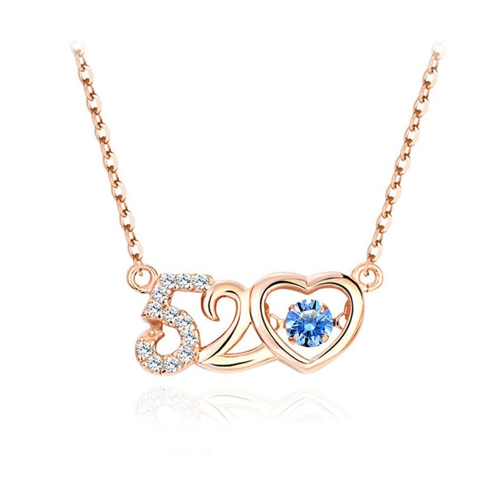 

Нове намисто 520 Love Necklace Simple Light Luxury Design, намисто в подарунок