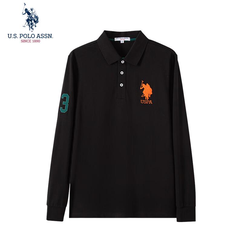 U.S. Polo Assn. Polo a maniche lunghe da uomo