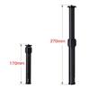 Telescopic Aluminum Alloy Camera Tripod Extension Rod Center Shaft Rod 2-Section Adjustable For Steady Use