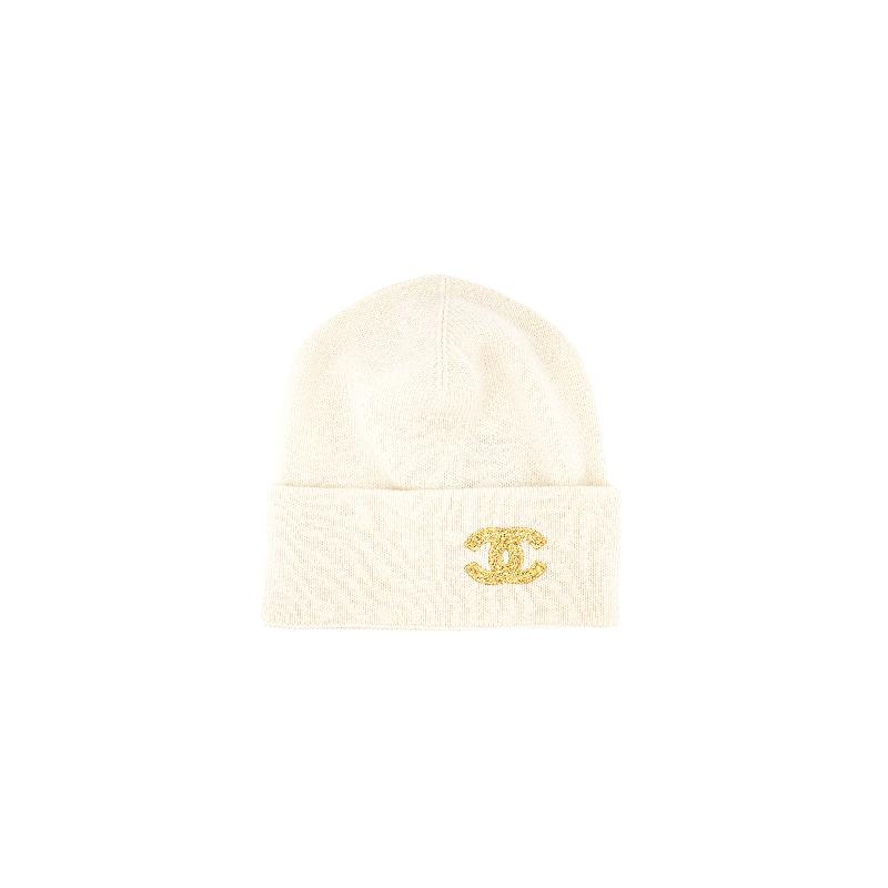 

CHANEL Fashionable Simple Trendy Logo Embroidery Cashmere Wool Hat Women s Style рожевий