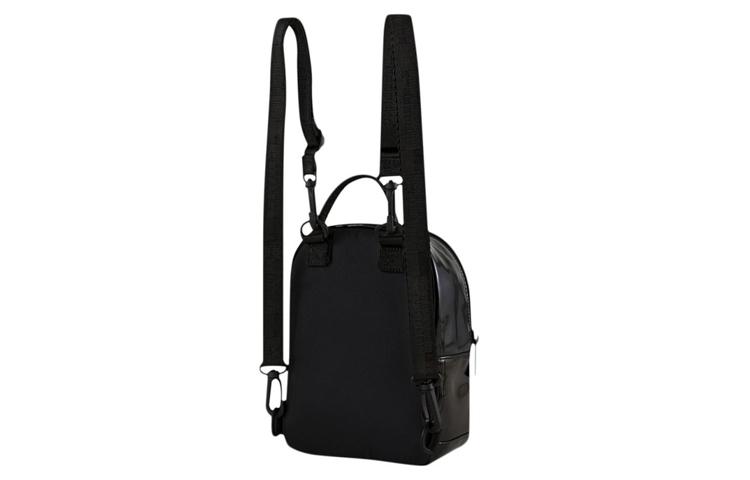 Puma Shiny Patent Leather Backpack Regular Women's Black 077922-01