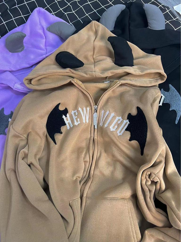 European & American Style Velvet Retro Women's Zipper Cardigan Sweater - Winter Korean Fashion