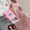 3D Cartoon Watermelon Expression Phone Case for iPhone 12/13/14 Pro Max
