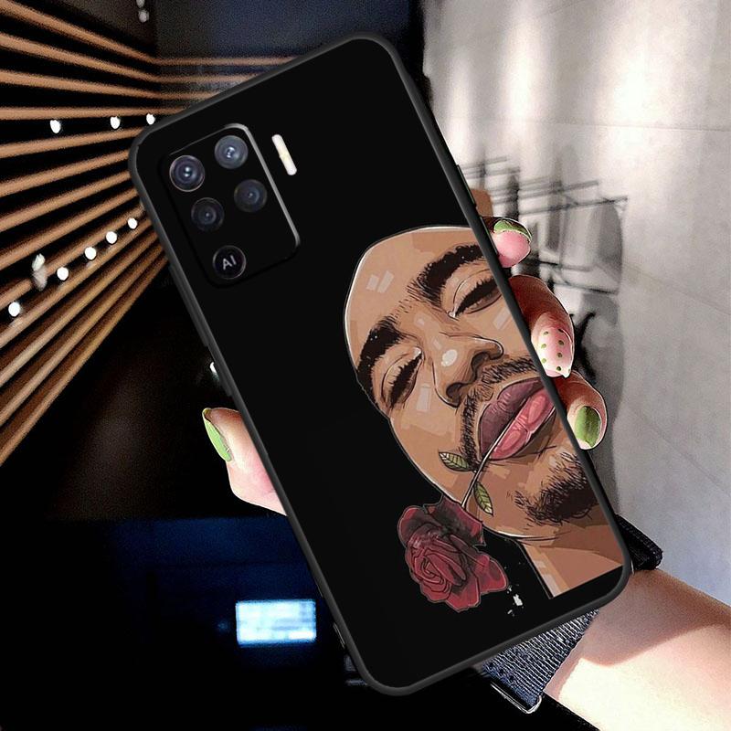 

Rapper 2pac Singer Tupac Case For Oppo A78 A98 A18 A38 A58 A60 A80 A40 A77 A57 A17 A74 A54 A94 A96 A76 A16 A15 A5 Pro OPPO A54 5G