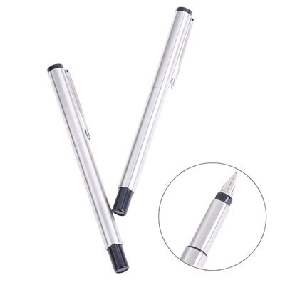 1 ks Klasické kovové plnicí pero pro podnikání 0,5 mm Kancelář Školní Student