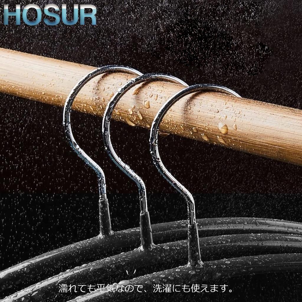HOSUR Set of for Suits and Prevents Shape Gray Hangers, 10, Clothing, Deformation, Non-Slip, Sturdy, Space-Saving,