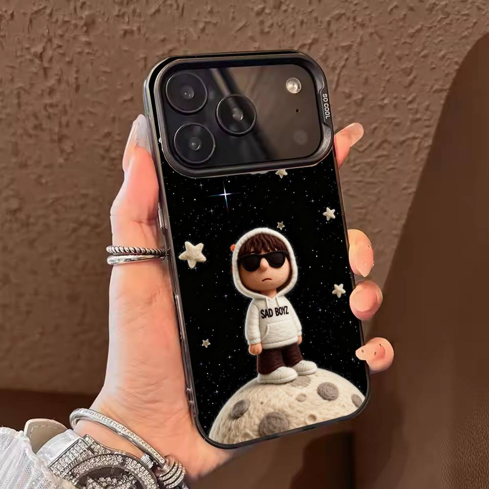 

J-Junior H S-Sad B-Boyz Phone Case For iPhone 17,16,15,14,13,12,11,Pro Max,Plus Candy Silver Cover iPhone12PRO