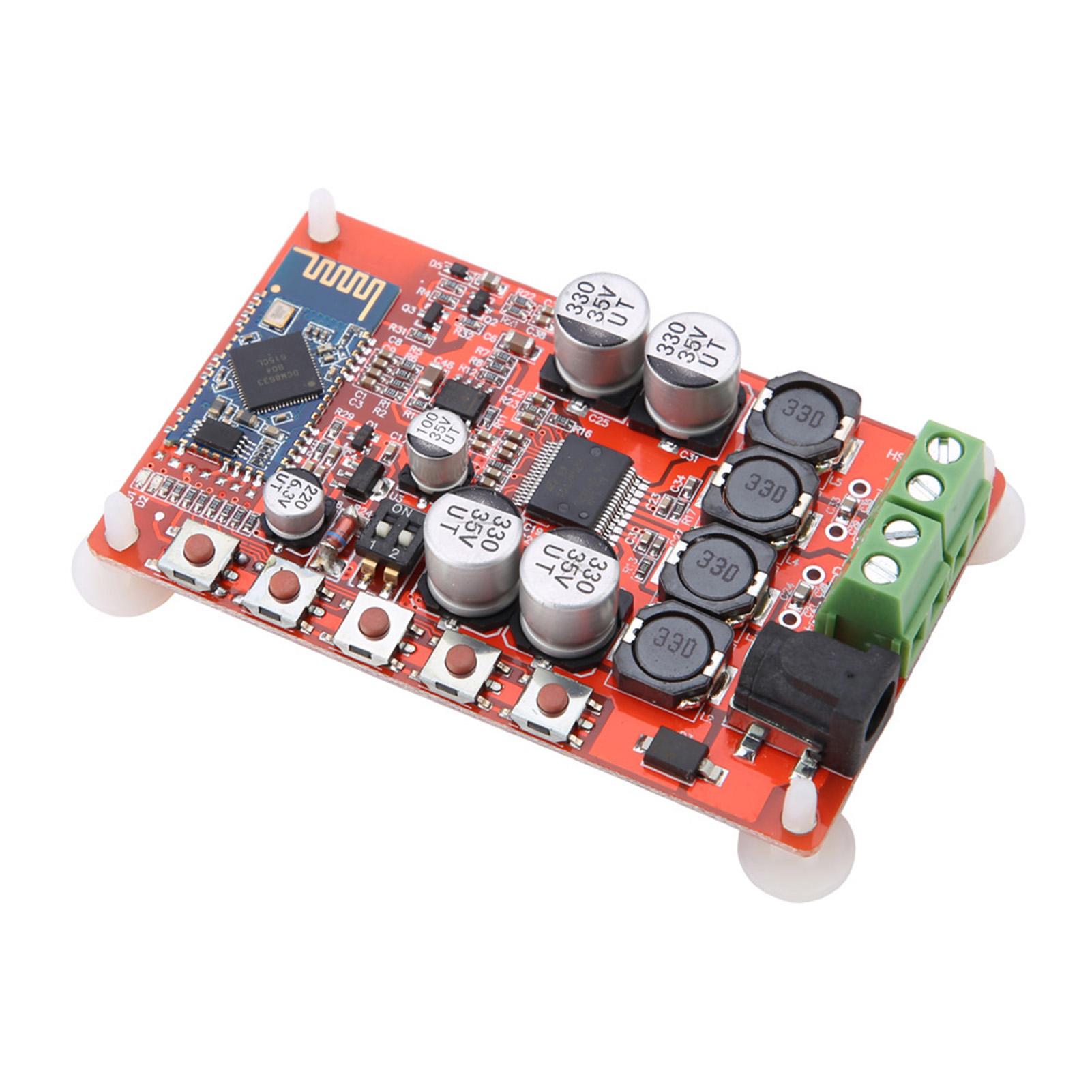 

TDA7492P 50W*2 Dual Channel Wireless Bluetooth Audio Receiver Amplifier Board Module J3J7
