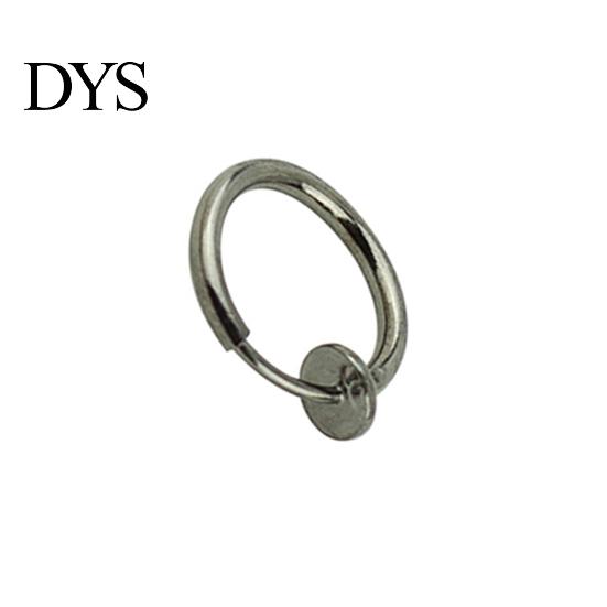 Goth Punk Earring 1Pc Simple No Deformance Unisex Nose Ear Piercing Lip Hoop Ring for Party Club Stud