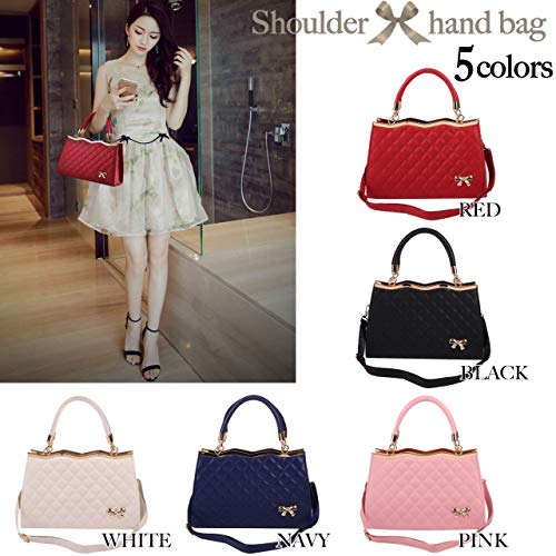 [Angel Moon] Quilted Bag for Women - Handbag, Shoulder Bag, Crossbody Bag, Tote Bag - Formal, Cute, Casual, PU Leather, Stylish, Mature, Photogenic, I