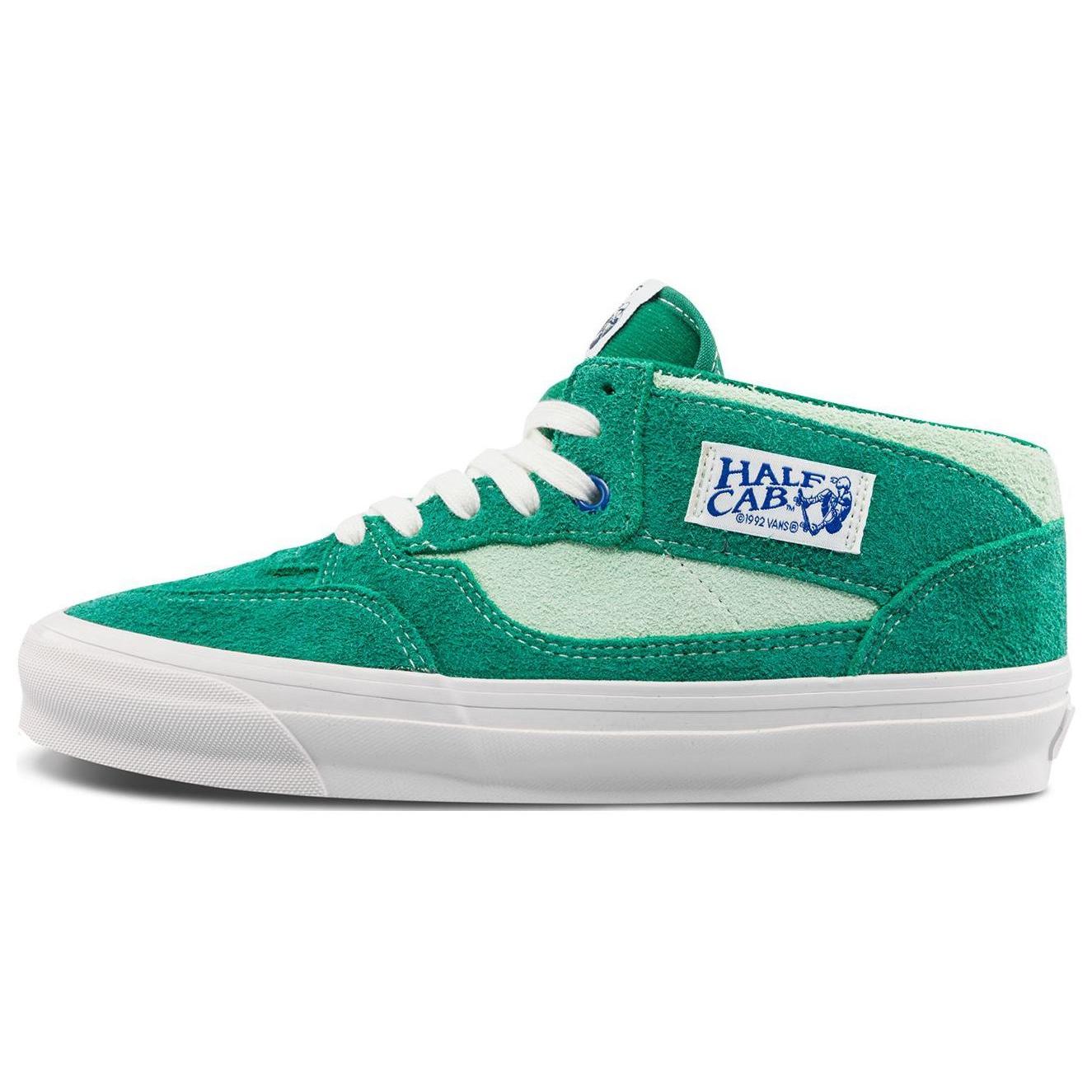 Vans OG Half Cab LX Hairy Suede - Green Men s VN0A3DP6GRN EU 41