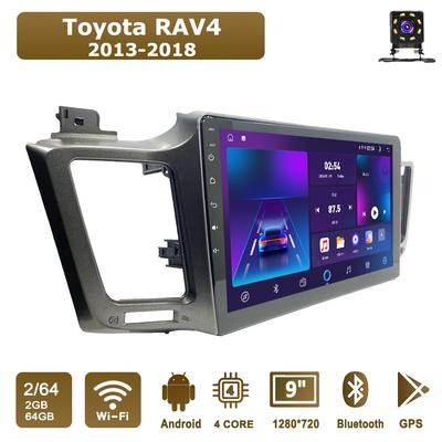Android Car-Play Car Radio For Toyota RAV4 2013-2018 Multimedia Player Head Unit Stereo GPS Navigation BT WIFI,2+64GB