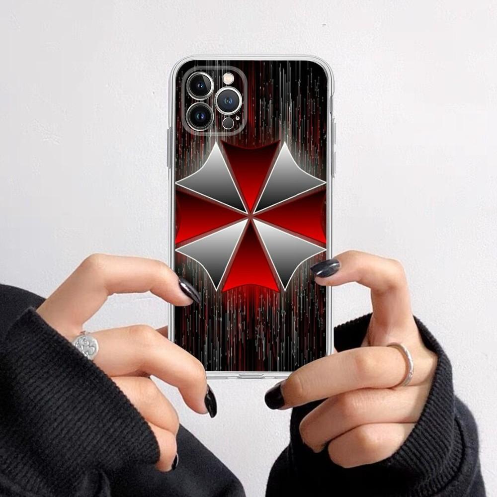 Pouzdro na telefon Umbrella Corporation pro iPhone 16 15 8 7 6 6S Plus X SE XR XS 14 11 12 13 Mini Pro Max