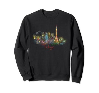 Sweatshirt Tokyo, Japan, Souvenir, Gift, Men's, Women's,