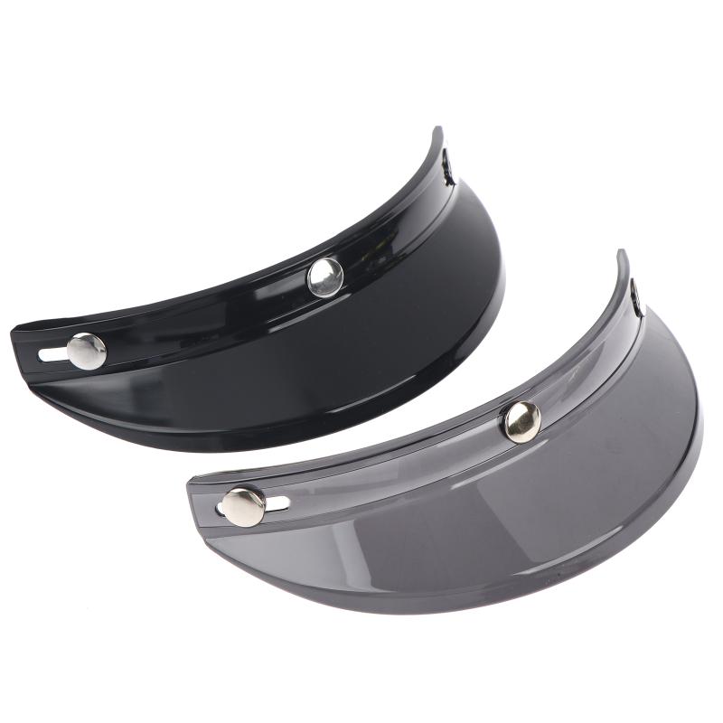 Motorcycle Face Shield Visor Retro Anti-Fog Scratch Resistant Universal Fit Replacement for Outdoor Road Riding