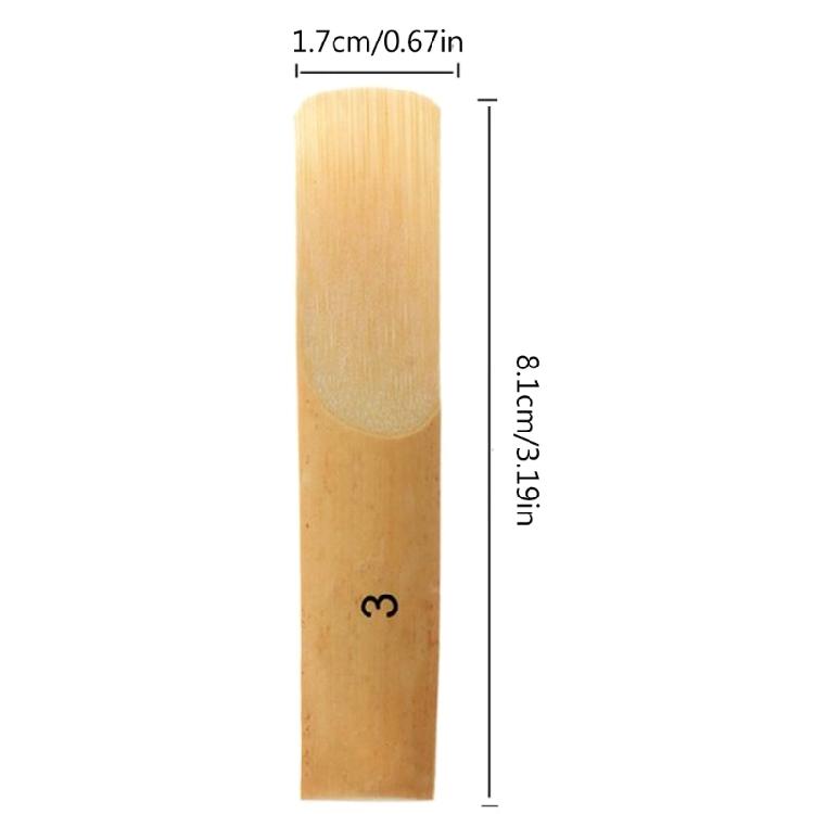 10 pz Ance per Sassofono Tenore Forza 1.5-4.0 Tono Bb Ancia per Strumento Sassofono