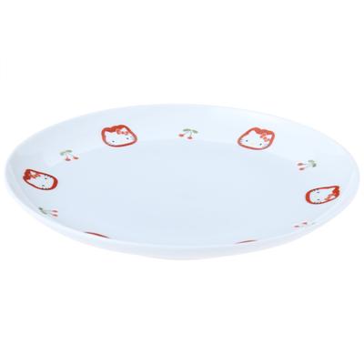 RAO3Z Ranchant talerz wielopoziomowy Hello Kitty Cherry Arita Ware Wyprodukowano w Japonii 6 cali (19,4 cm) 19,4 x 2,5 cm