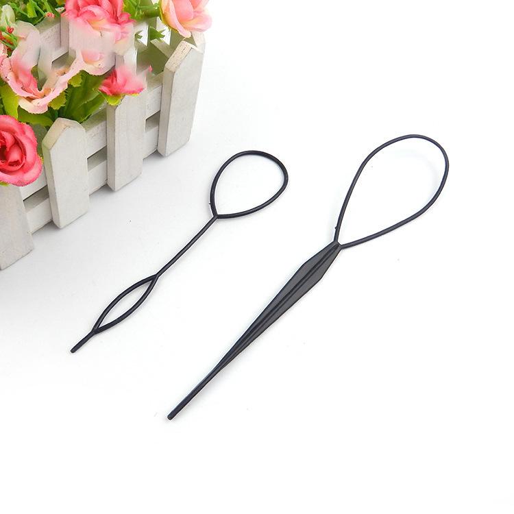 Versatile Hair Bun Maker & Styling Tool - Korean Style Pull Through Needle