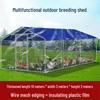 Rainproof Outdoor Poultry Shed: Multi-functional Coop for Chickens, Ducks, and Pigeons – Easy Home Assembly